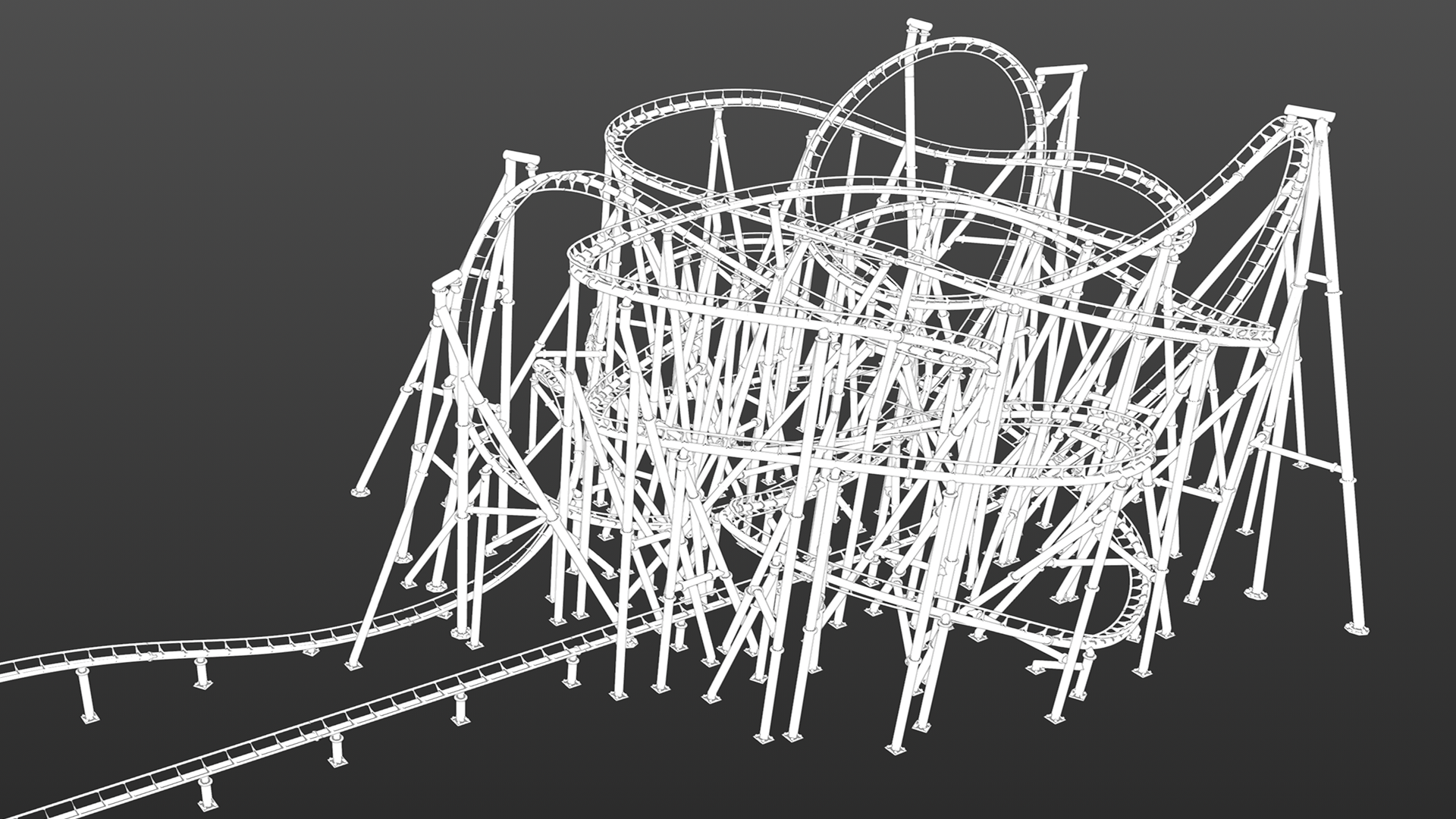 Flight of Fear - Premier Rides LIM Launch Coaster